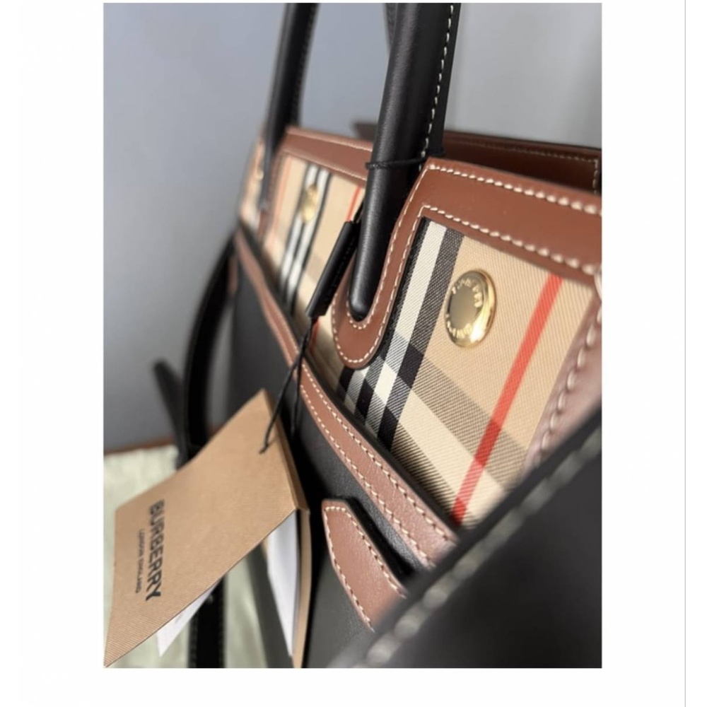 Large Burberry Tote Bag